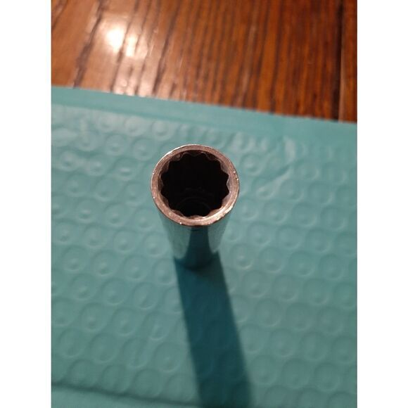 Vintage Craftsman 7/16" 12 Point 3/8" Drive Deep Well Socket Tools - Picture 3 of 4